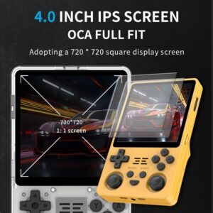 Description of the screen size and resolution of the berlanga rgb20sx retro graming console