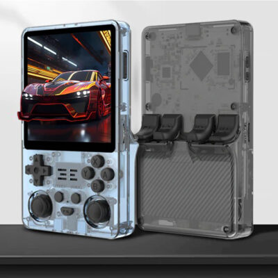 The Powkiddy RGB20SX, front and back